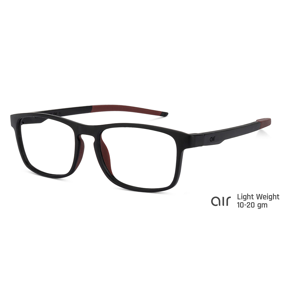 Lenskart Air Online Black Full Rim Square left side