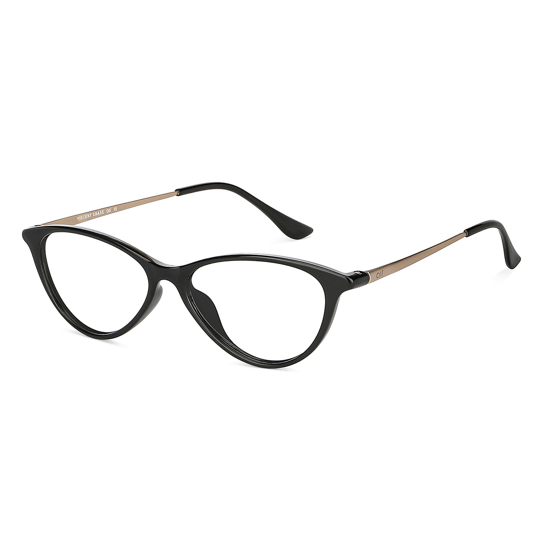 Lenskart Air Online Black Full Rim Cat Eye right side