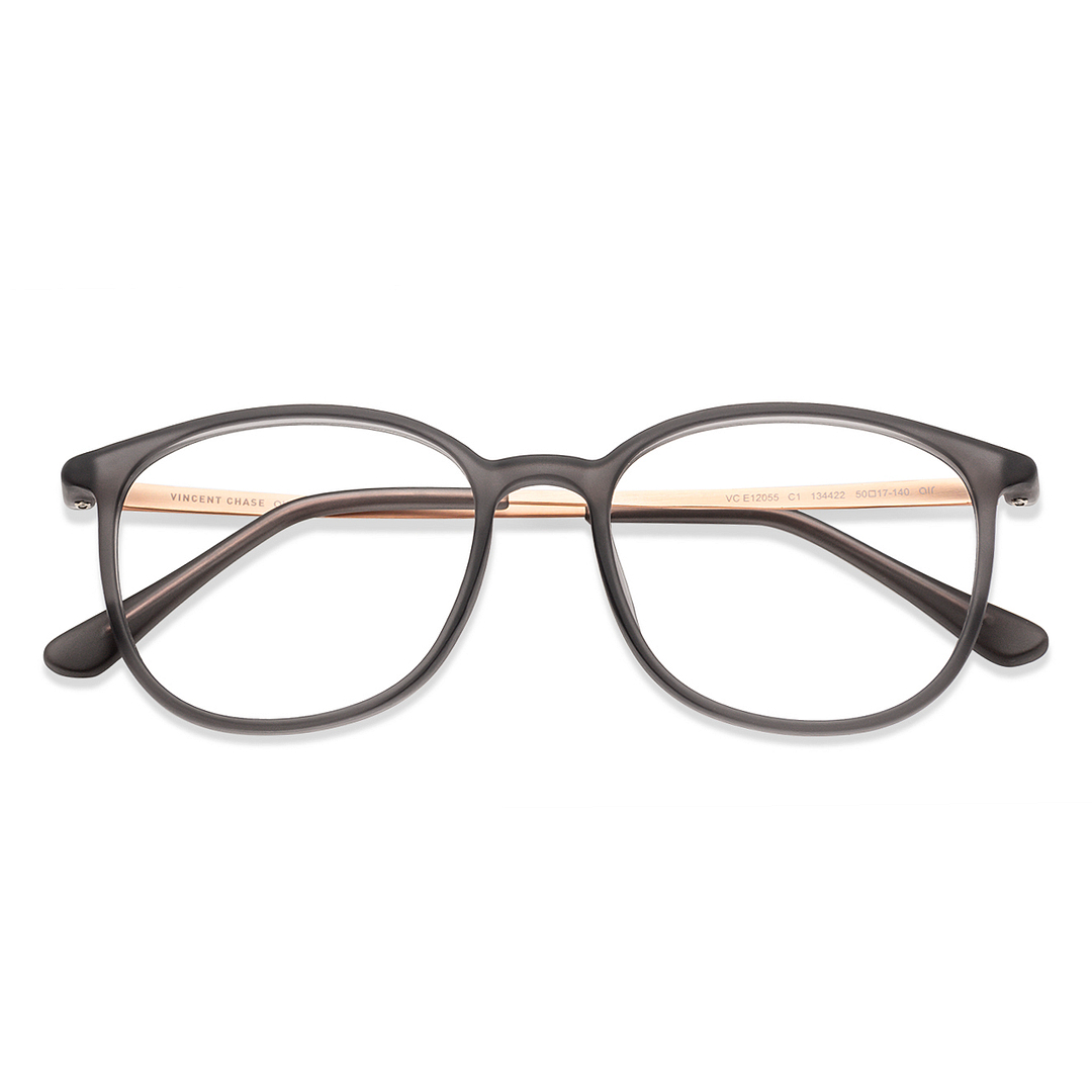 Lenskart Air Gray Transparent Full Rim Square right side