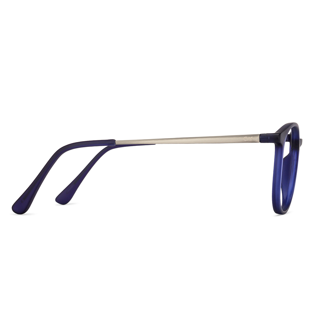 Lenskart Air Online Sky Blue Full Rim Square left side