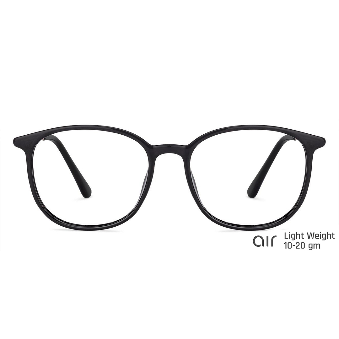 Lenskart Air Online Black Full Rim Square left side