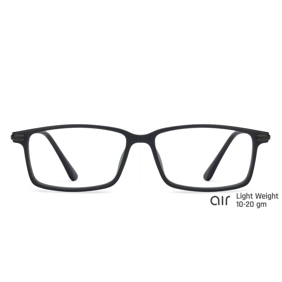 Lenskart Air Online Light Green Full Rim Square left side