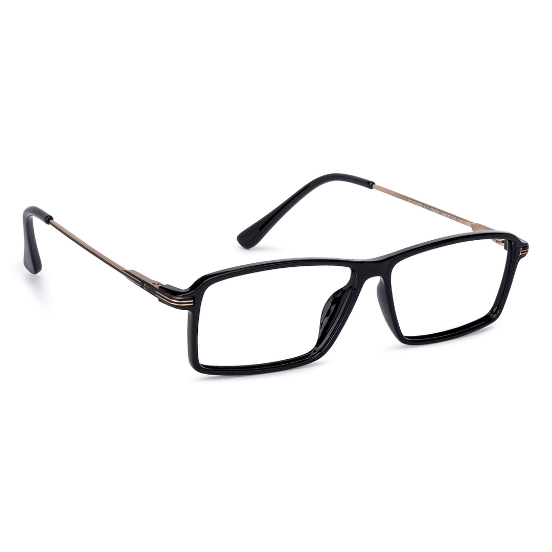 Lenskart Air Online Black Full Rim Rectangle left side