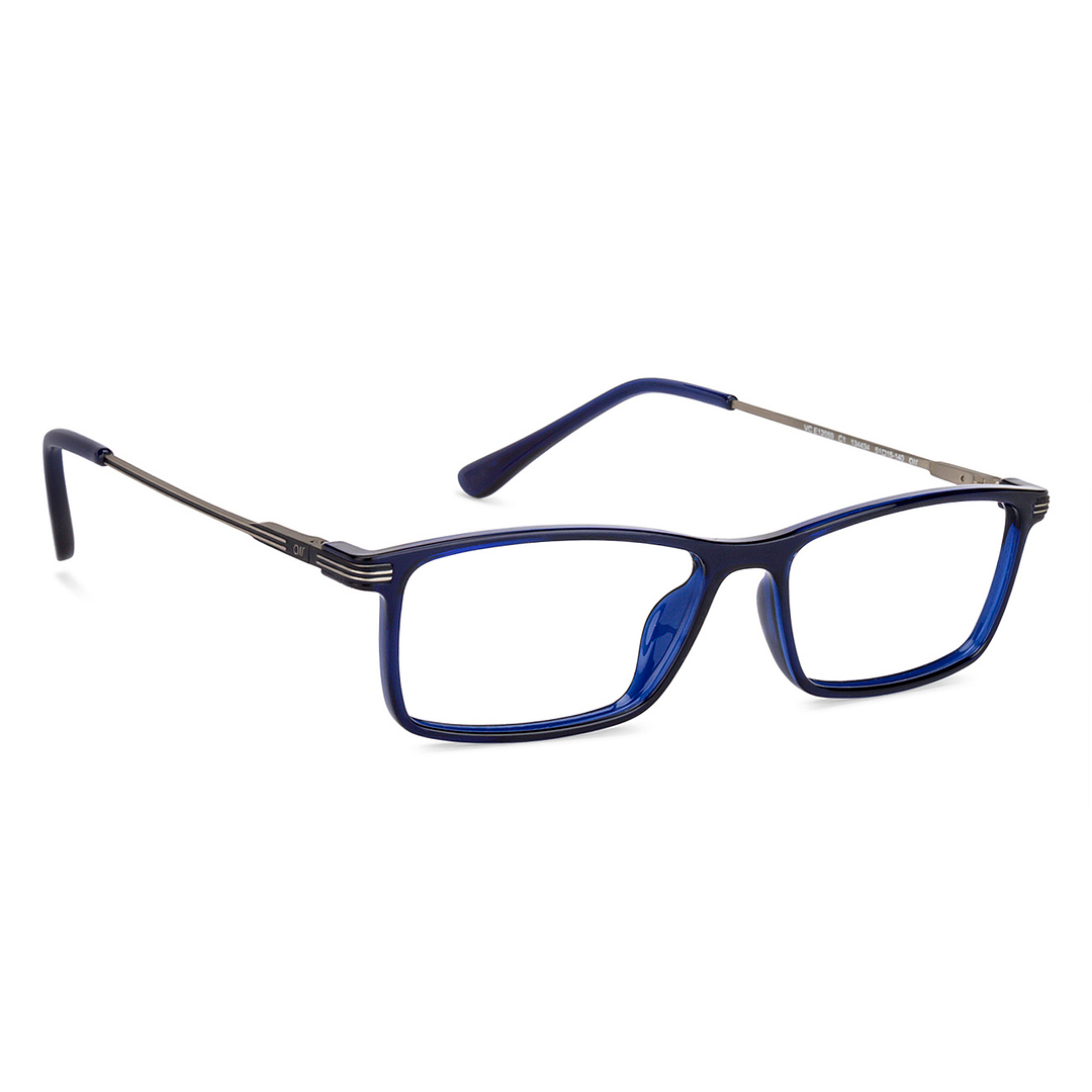 Lenskart Air Online Sky Blue Full Rim Rectangle right side