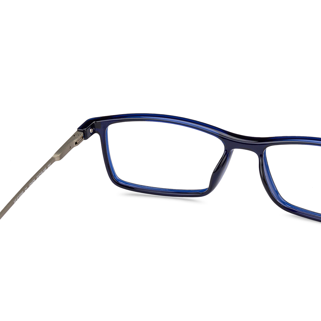 Lenskart Air Online Sky Blue Full Rim Rectangle right side