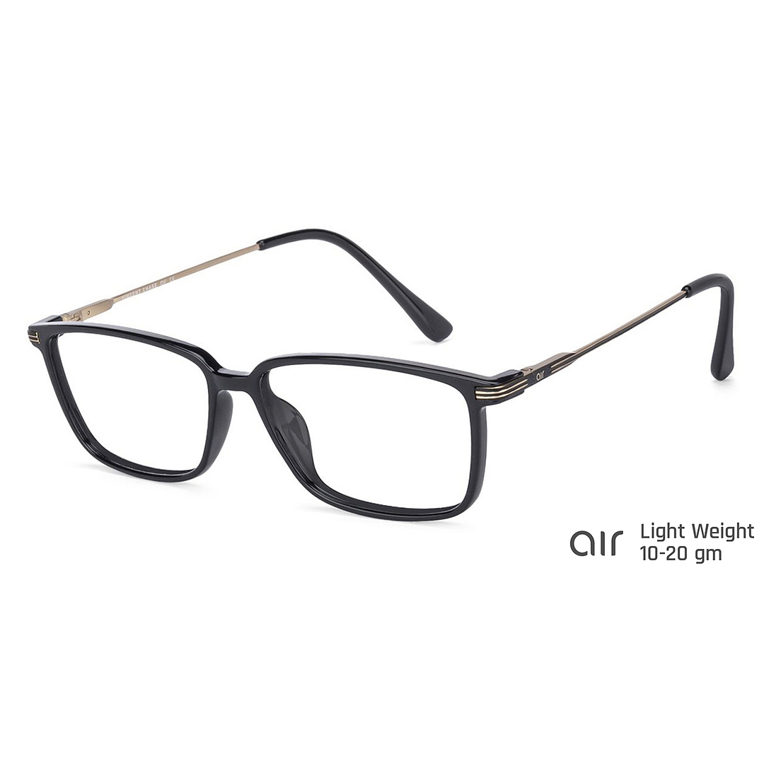 Lenskart Air Online Black Full Rim Rectangle right side