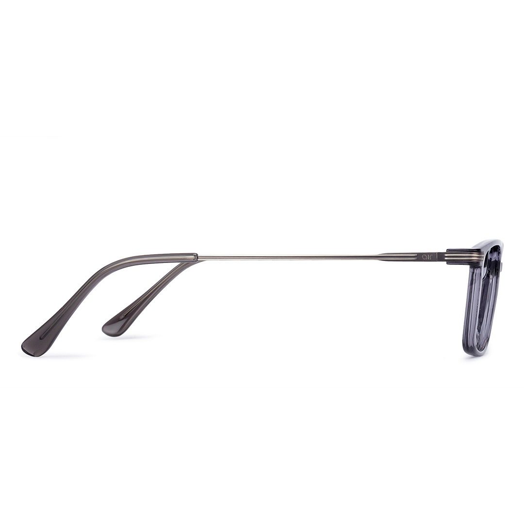 Lenskart Air Online Gray Transparent Full Rim Rectangle right side