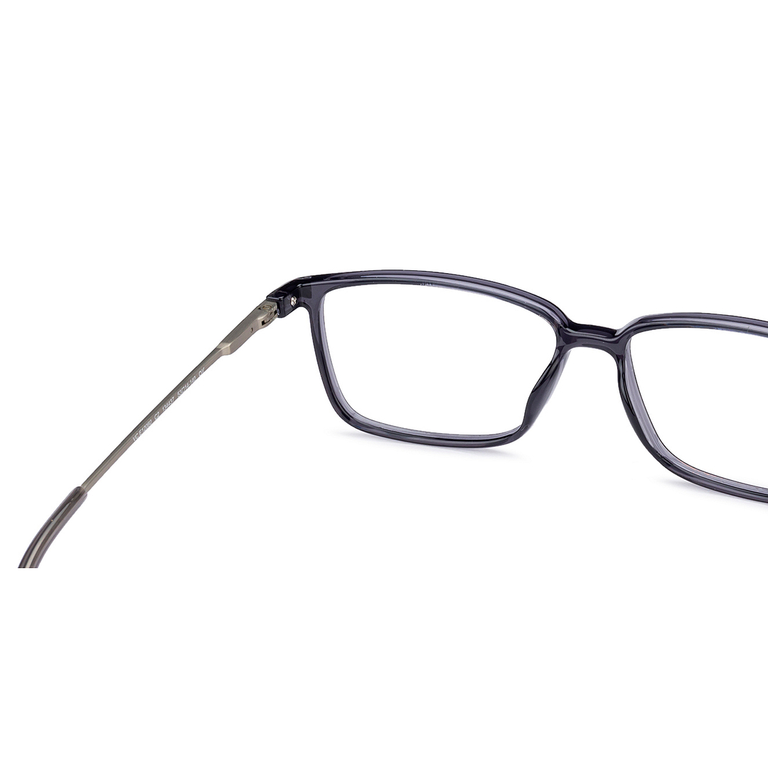Lenskart Air Online Gray Transparent Full Rim Rectangle left side