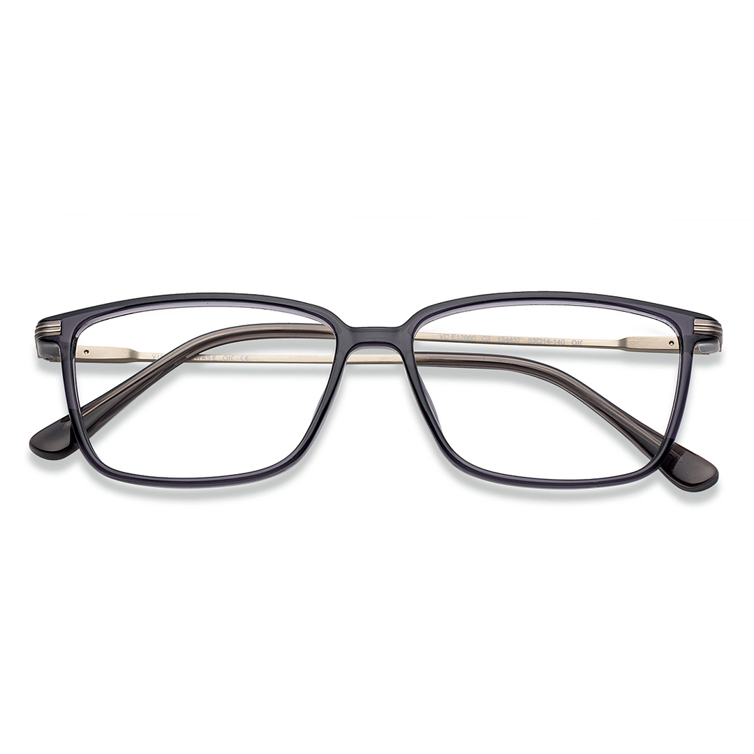 Lenskart Air Online Gray Transparent Full Rim Rectangle right side