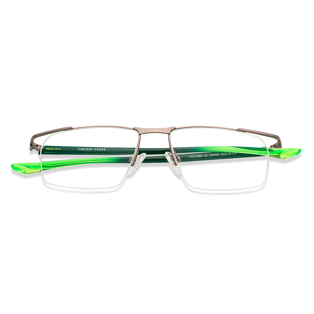 Lenskart Air Online Demi Half Rim Rectangle left side