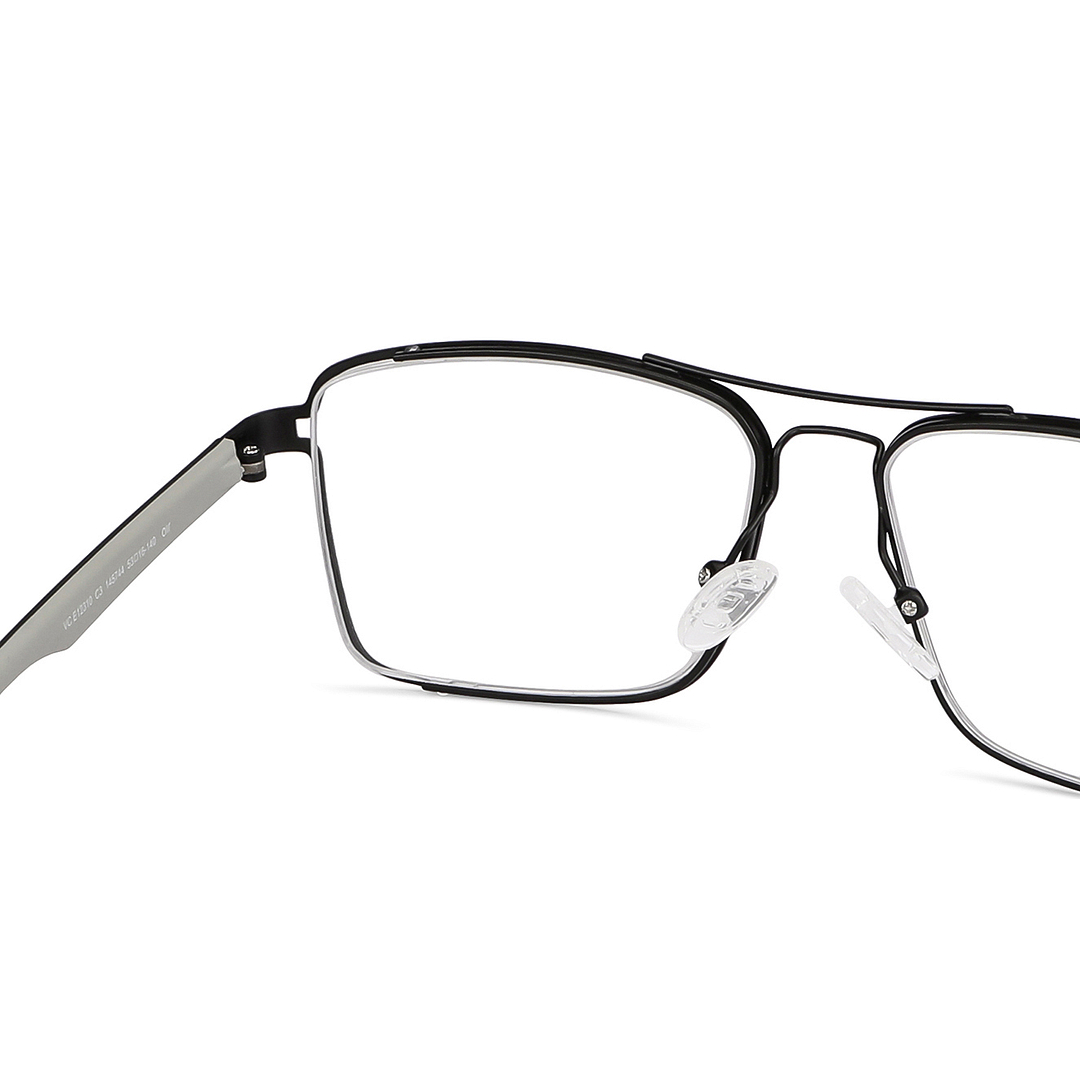 Lenskart Air Online Black Full Rim Square left side