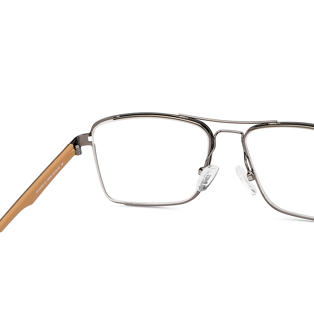 Lenskart Air Online Mid Gunmetal Full Rim Square right side