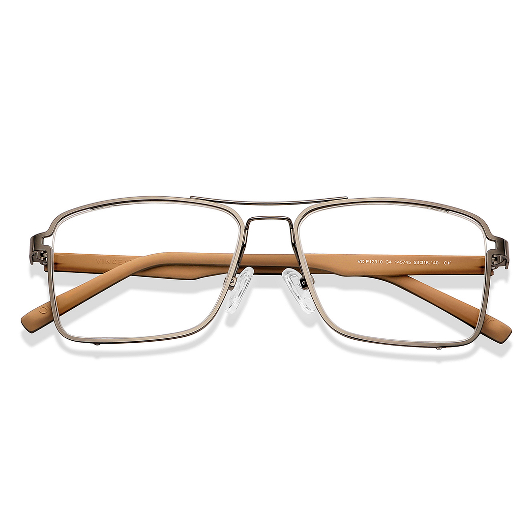 Lenskart Air Online Mid Gunmetal Full Rim Square left side