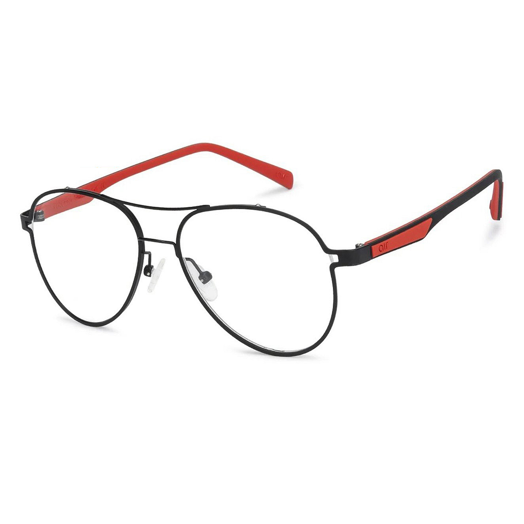 Lenskart Air Online Black Full Rim Aviator right side