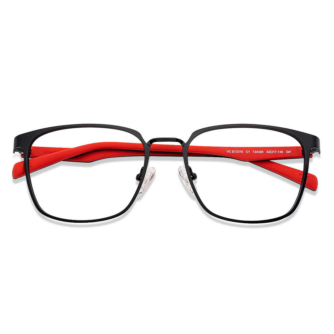 Lenskart Air Online Black Full Rim Square left side