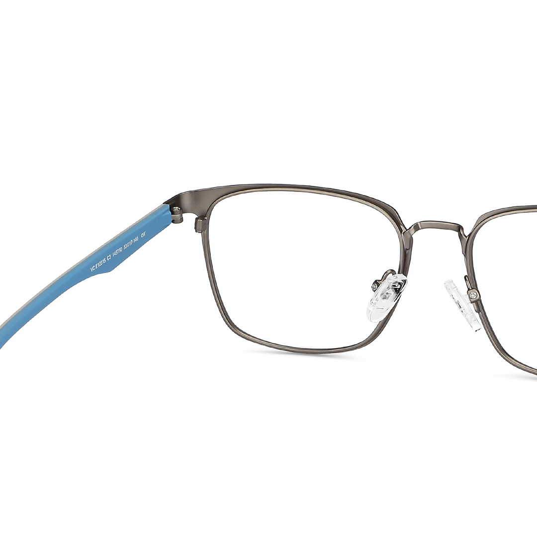 Lenskart Air Online Mid Gunmetal Full Rim Square right side