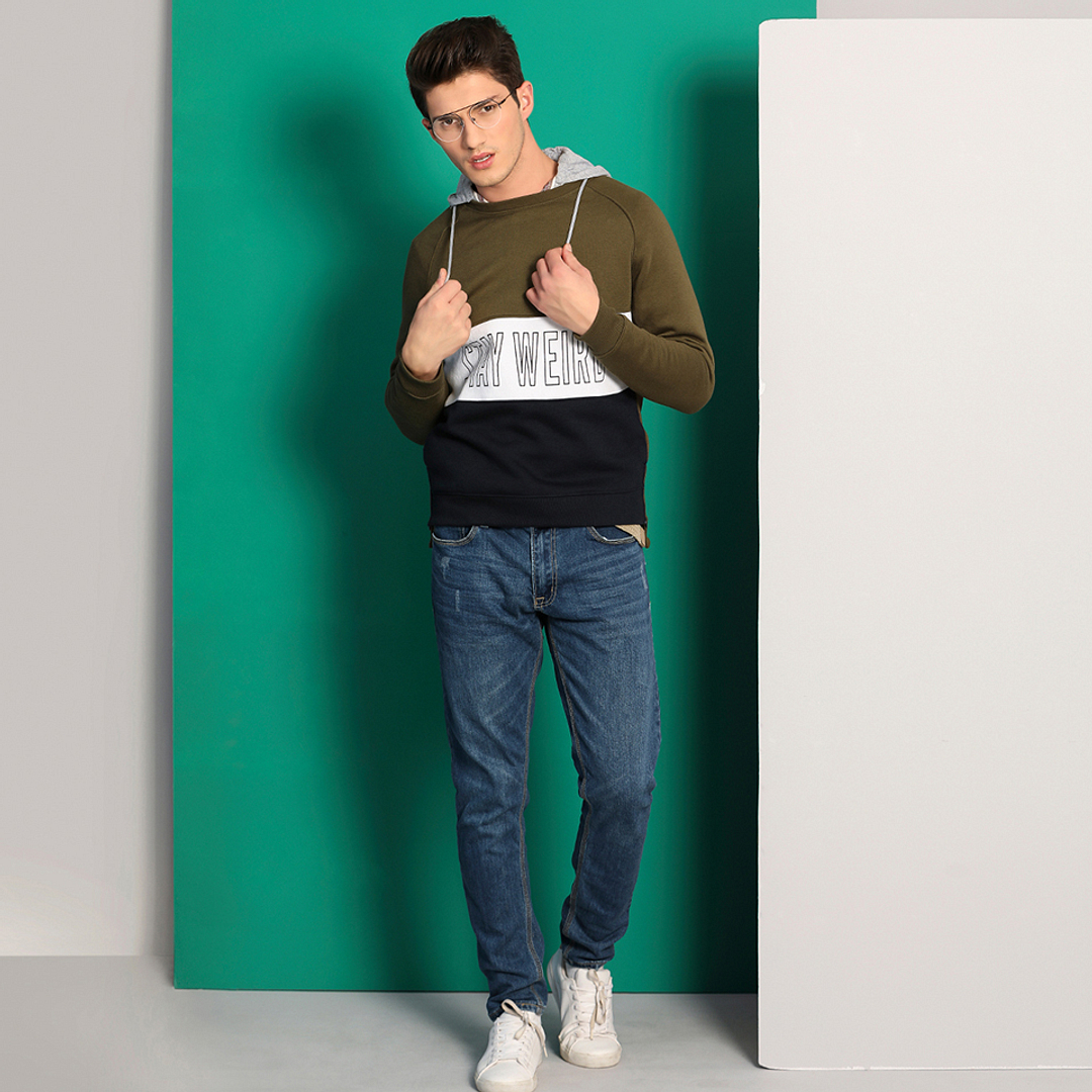 Vincent Chase Online Black Half Rim Geometric right side