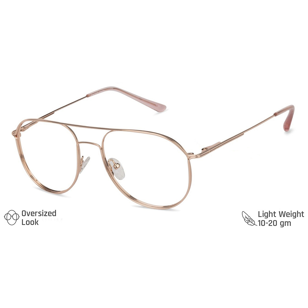 Vincent Chase Online Gold Full Rim Aviator right side