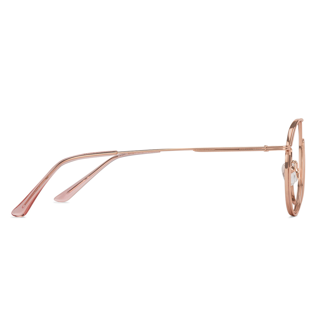 Vincent Chase Online Gold Full Rim Aviator left side