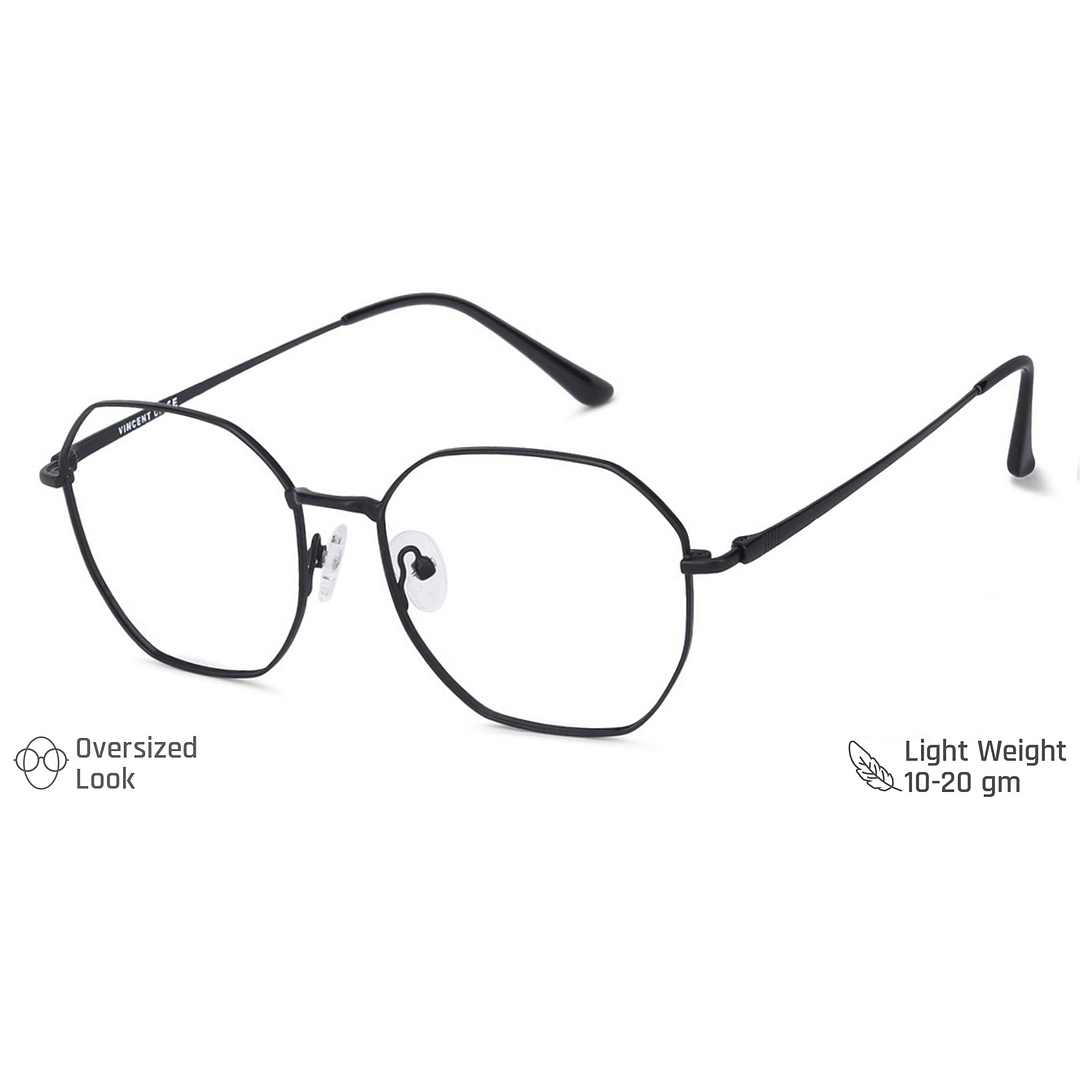 Vincent Chase Online Black Full Rim Geometric right side