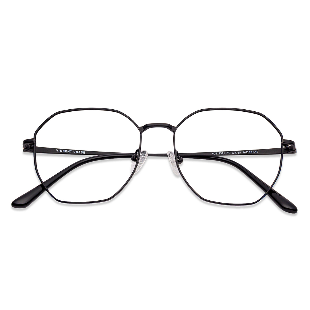 Vincent Chase Online Black Full Rim Geometric left side