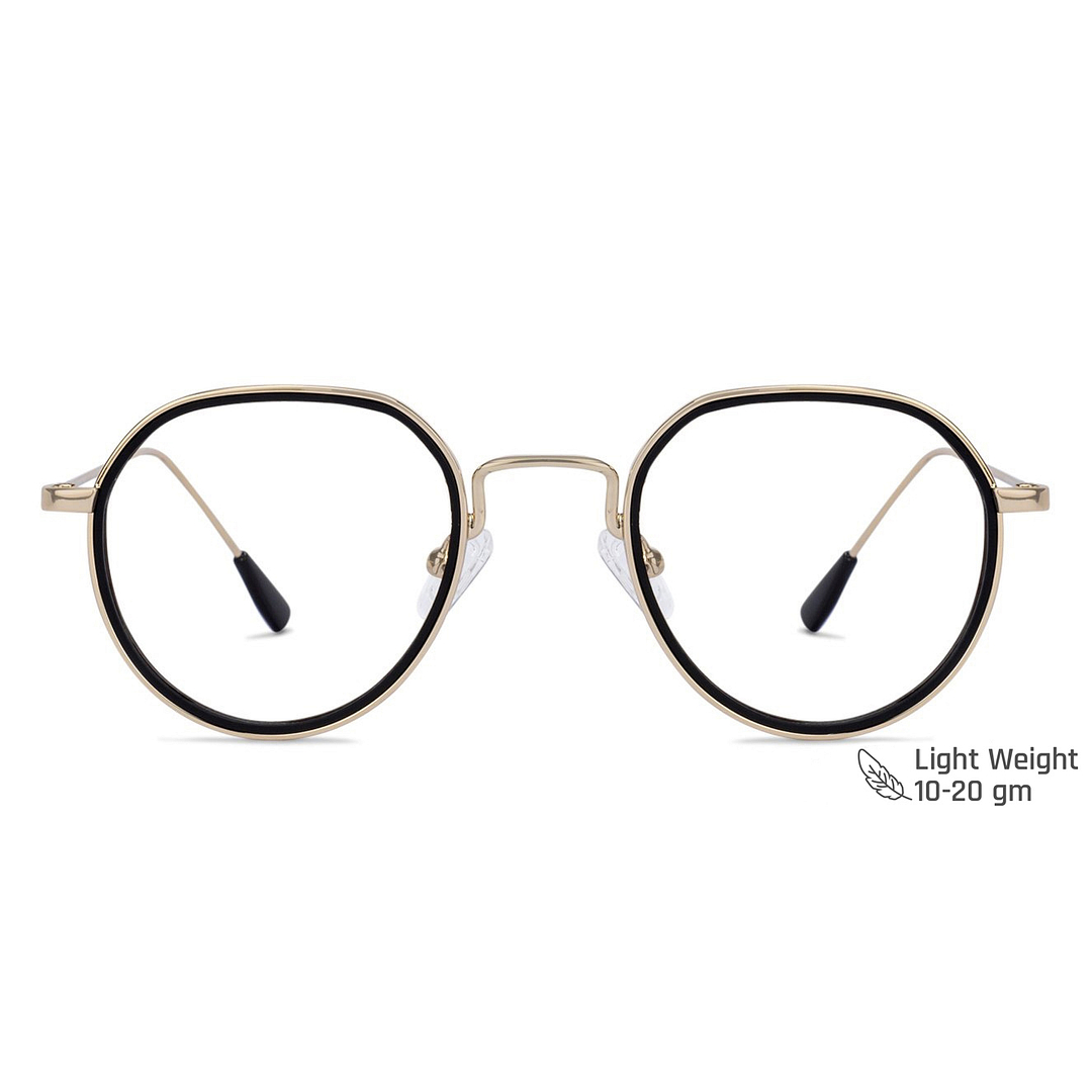 Vincent Chase Online Gold Full Rim Round left side