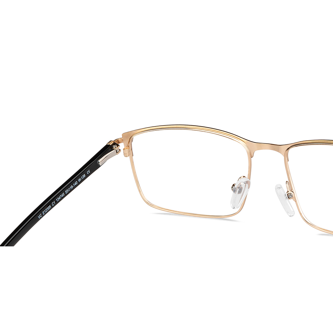 Vincent Chase Black Full Rim Rectangle right side