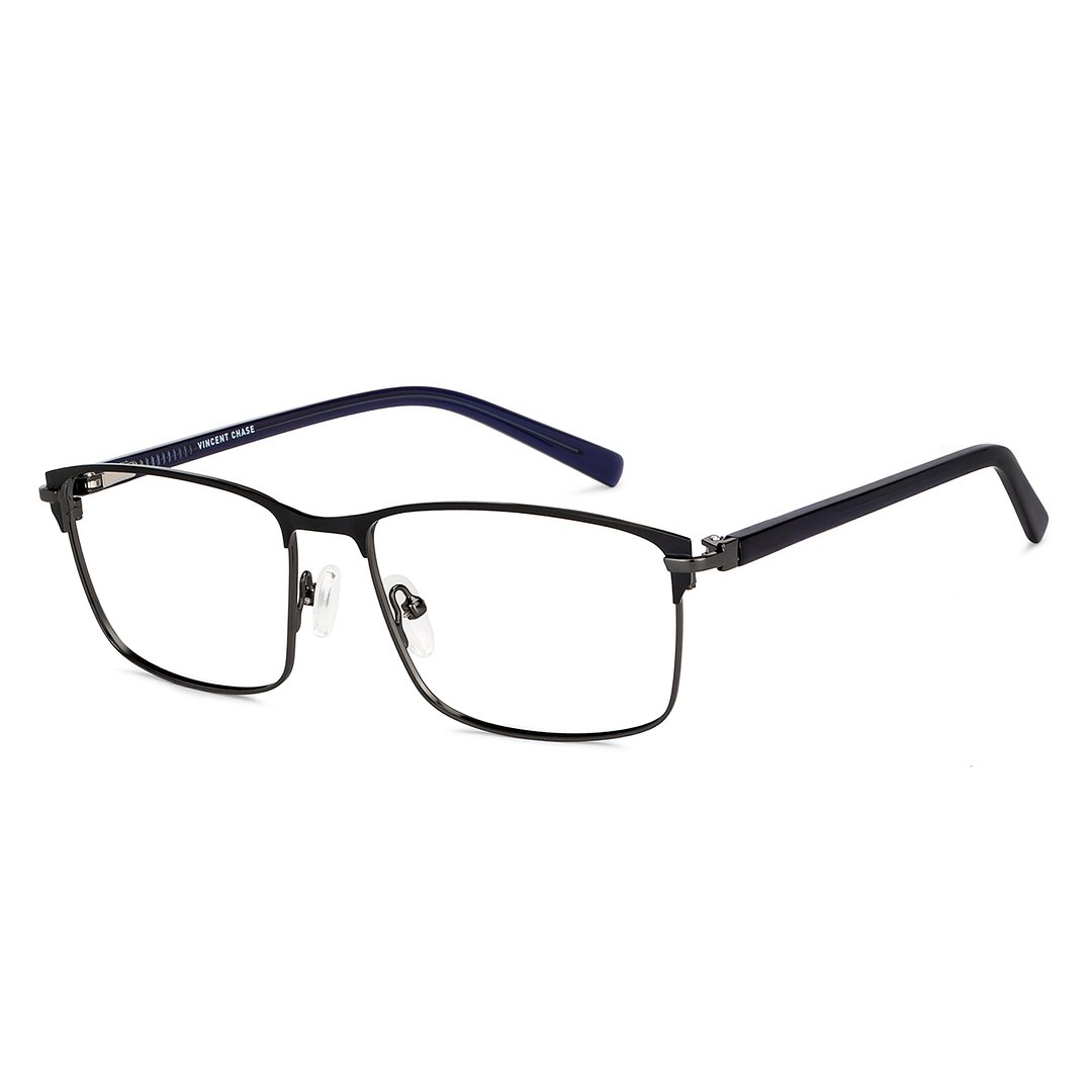 Vincent Chase Navy Blue Full Rim Rectangle right side