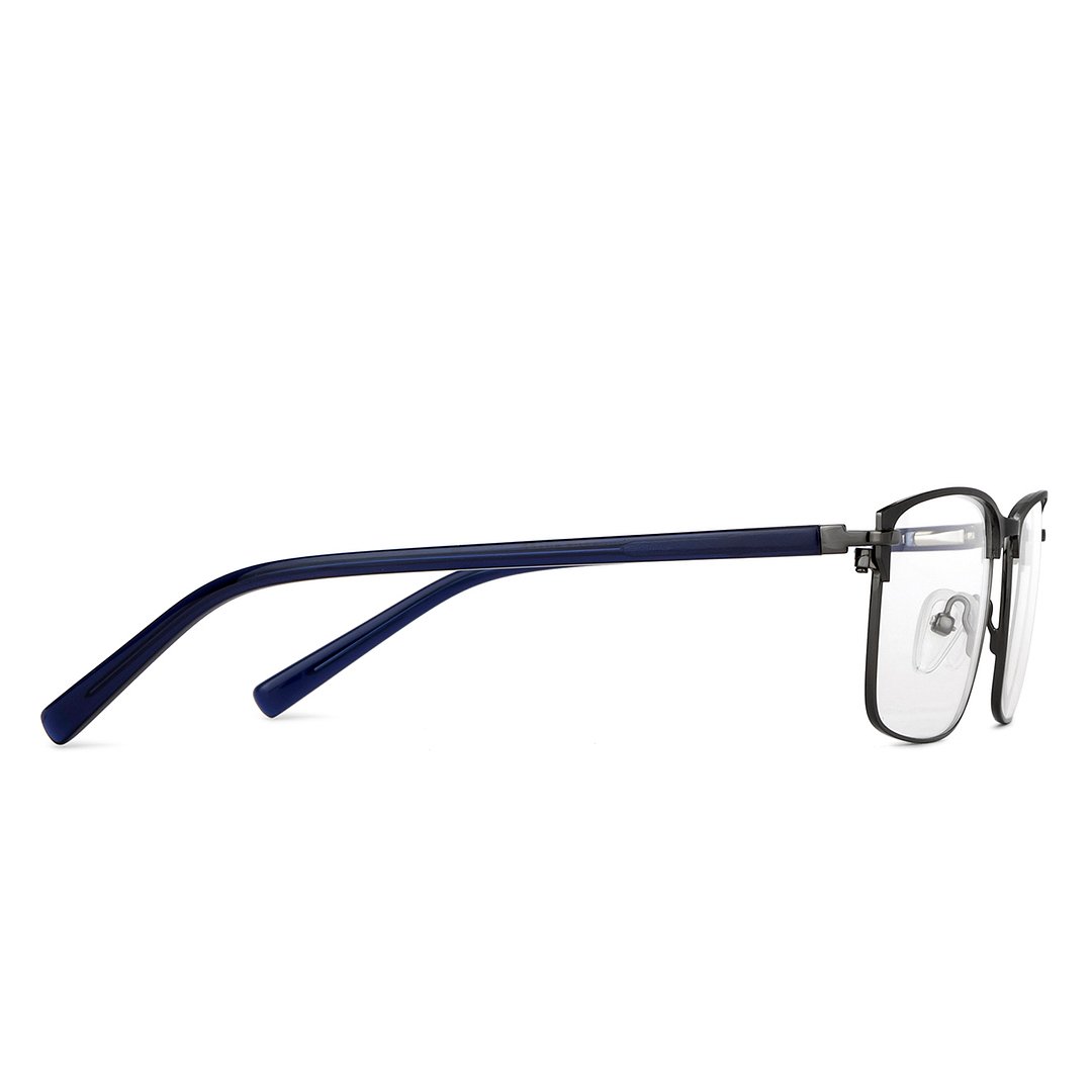 Vincent Chase Navy Blue Full Rim Rectangle left side