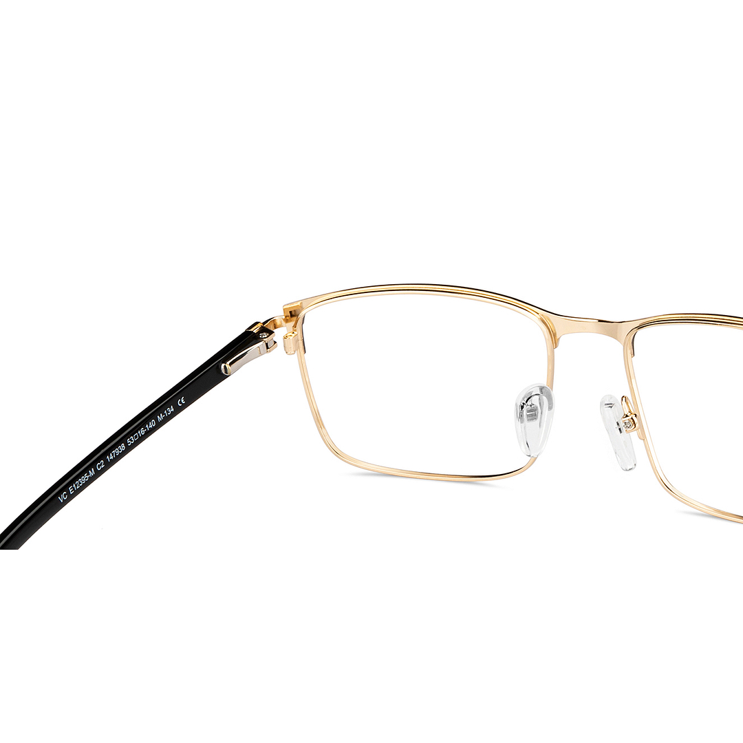 Vincent Chase Black Full Rim Rectangle right side