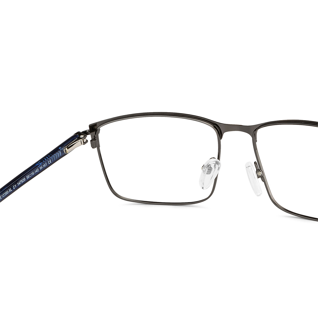 Vincent Chase Sky Blue Full Rim Rectangle right side