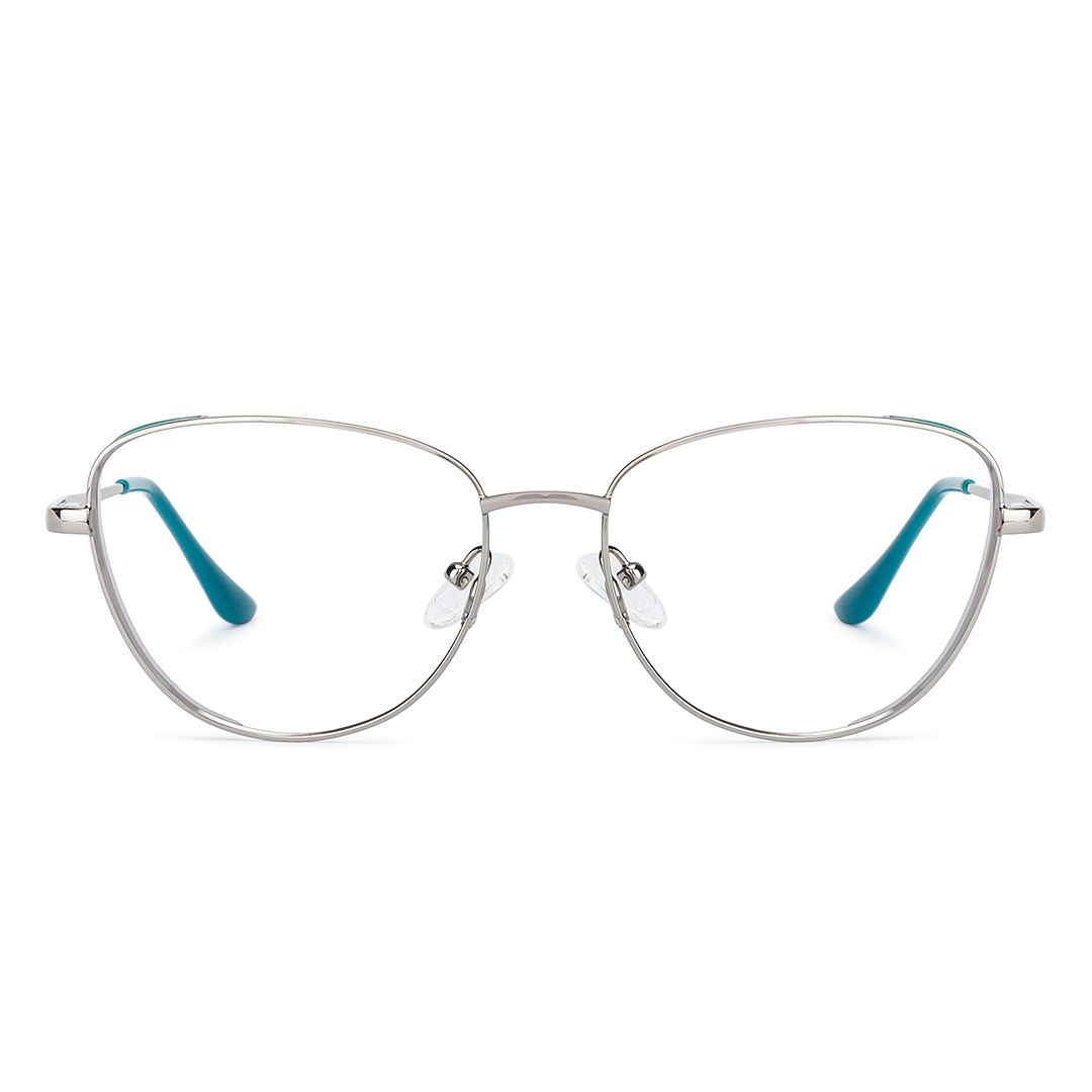 Vincent Chase Online Mid Gunmetal Full Rim Cat Eye left side