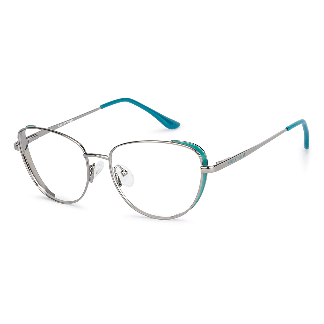 Vincent Chase Online Mid Gunmetal Full Rim Cat Eye right side