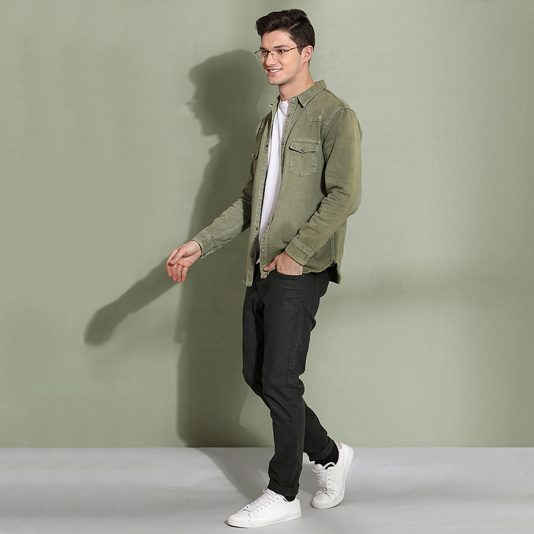 Vincent Chase Online Black Half Rim Rectangle right side