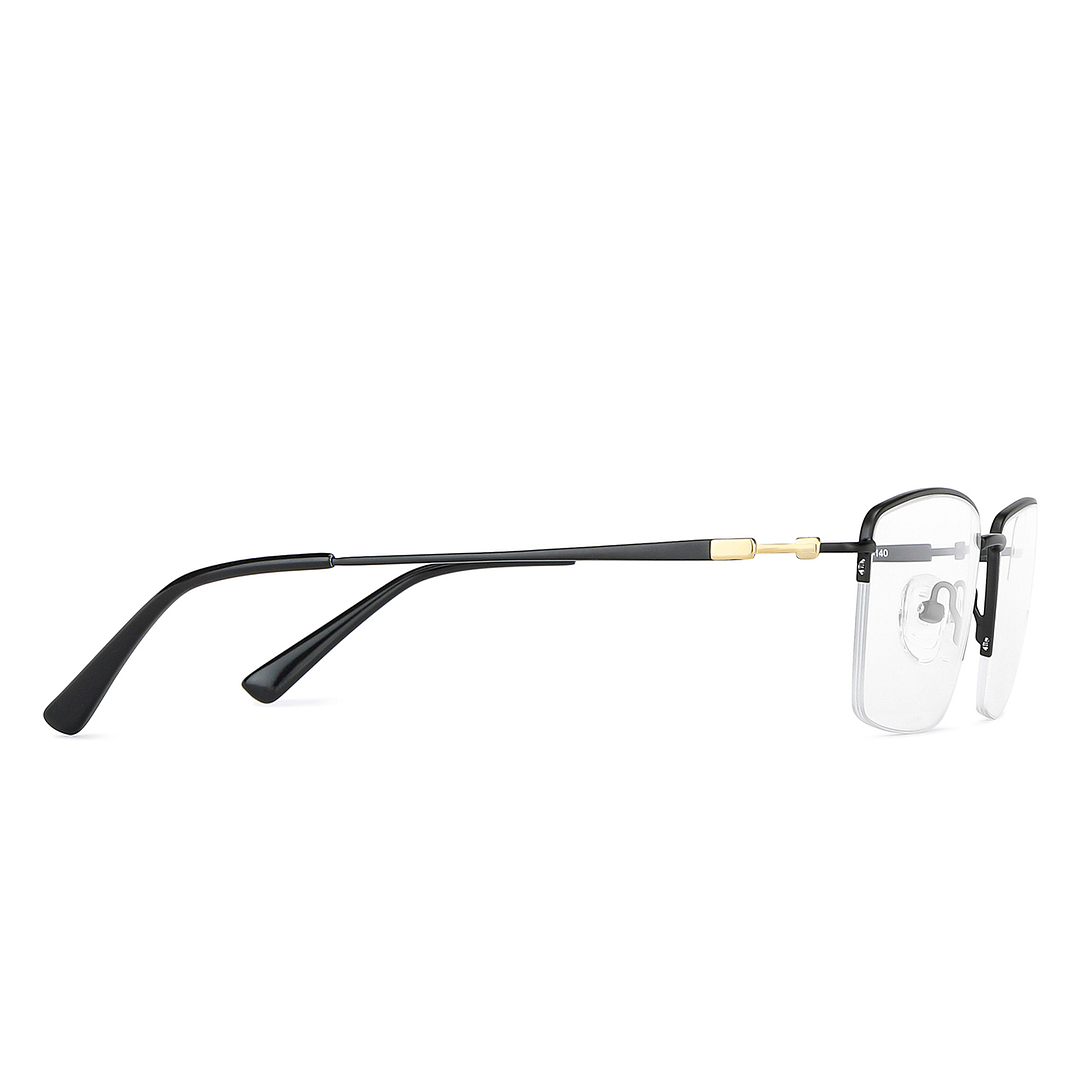 Vincent Chase Online Black Half Rim Rectangle right side
