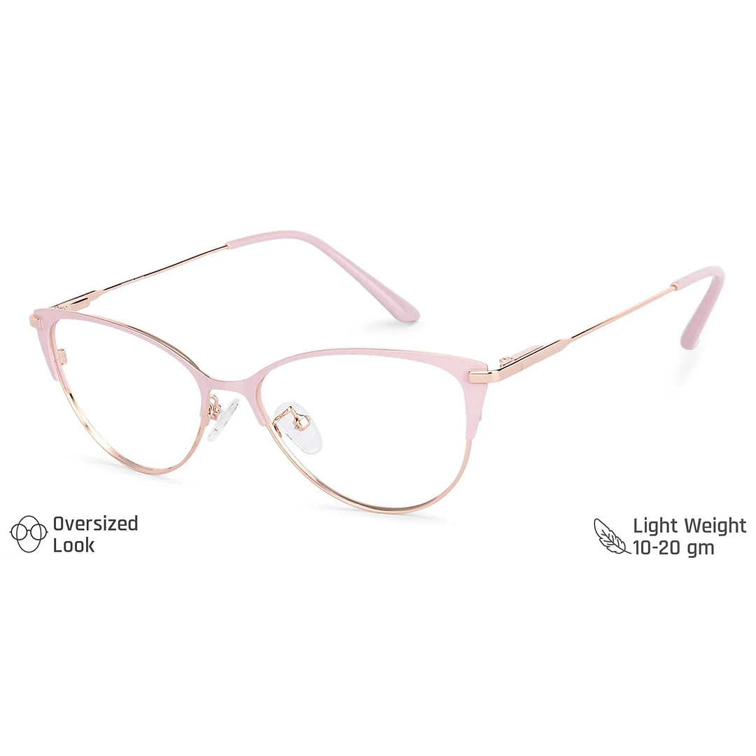 Vincent Chase Online Pink Full Rim Cat Eye right side