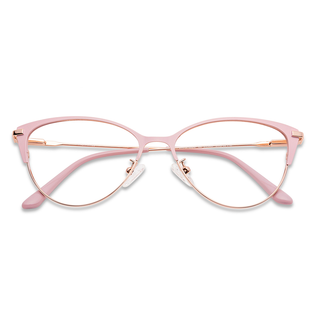 Vincent Chase Online Pink Full Rim Cat Eye left side