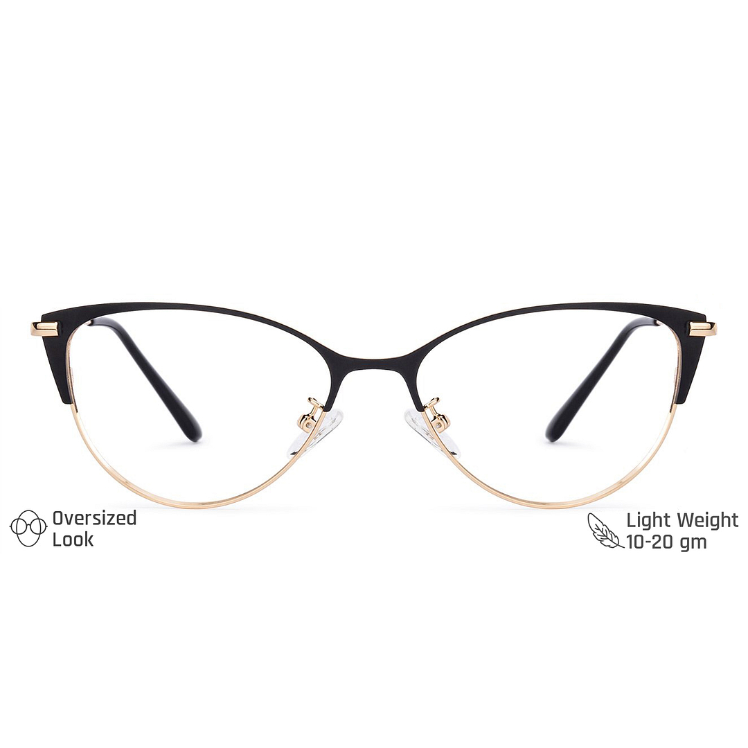 Vincent Chase Online Black Full Rim Cat Eye right side