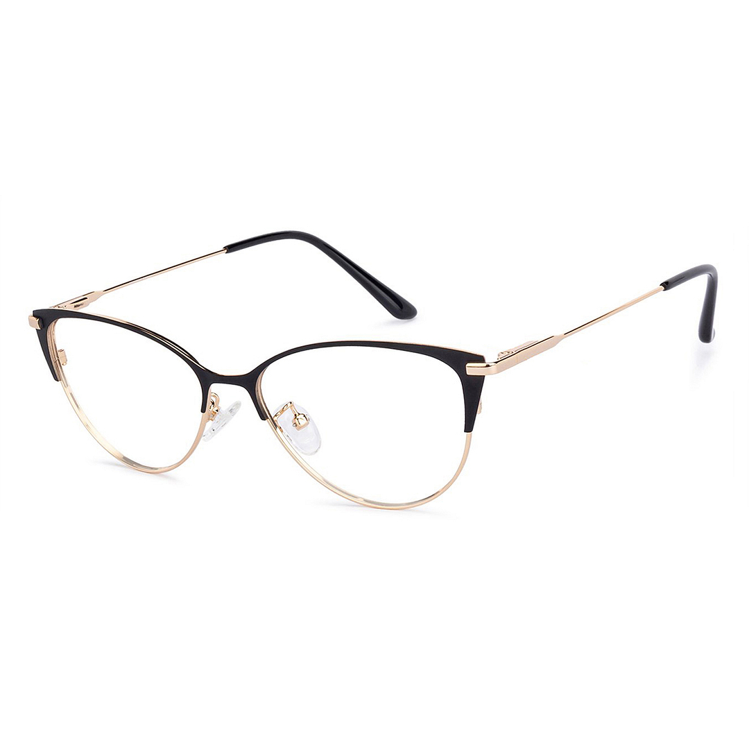 Vincent Chase Online Black Full Rim Cat Eye left side