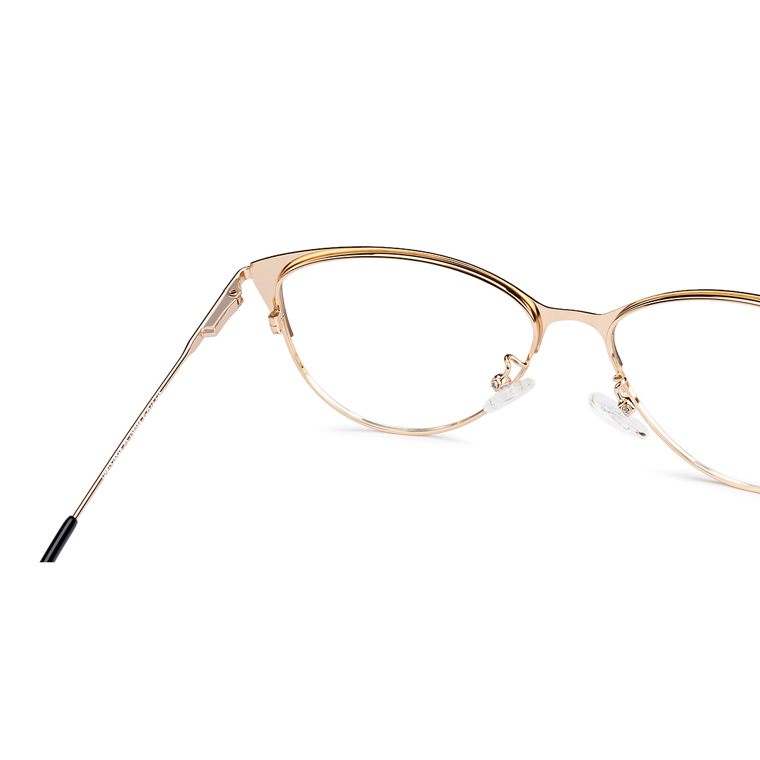 Vincent Chase Online Black Full Rim Cat Eye left side