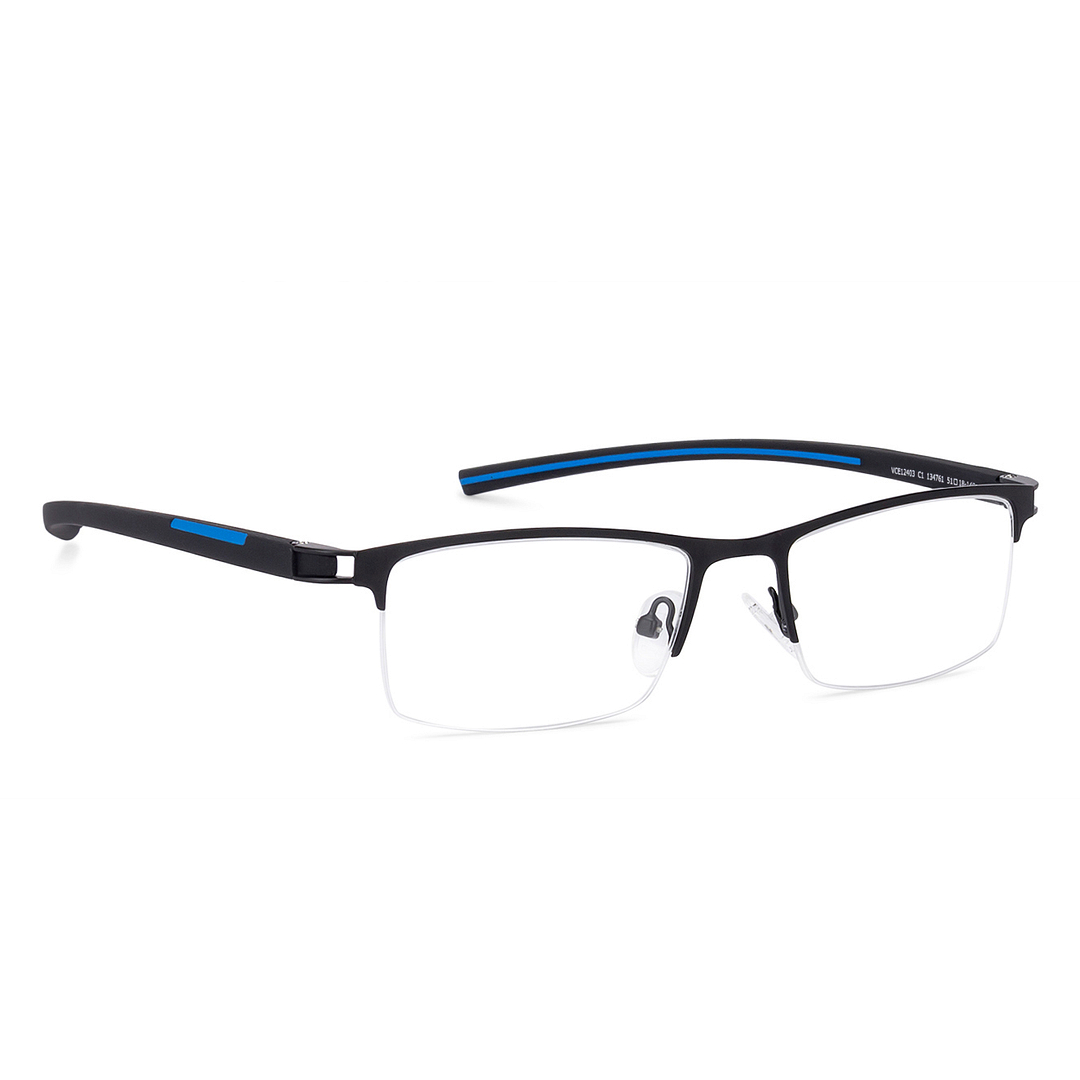 Lenskart Air Online Demi Half Rim Rectangle left side