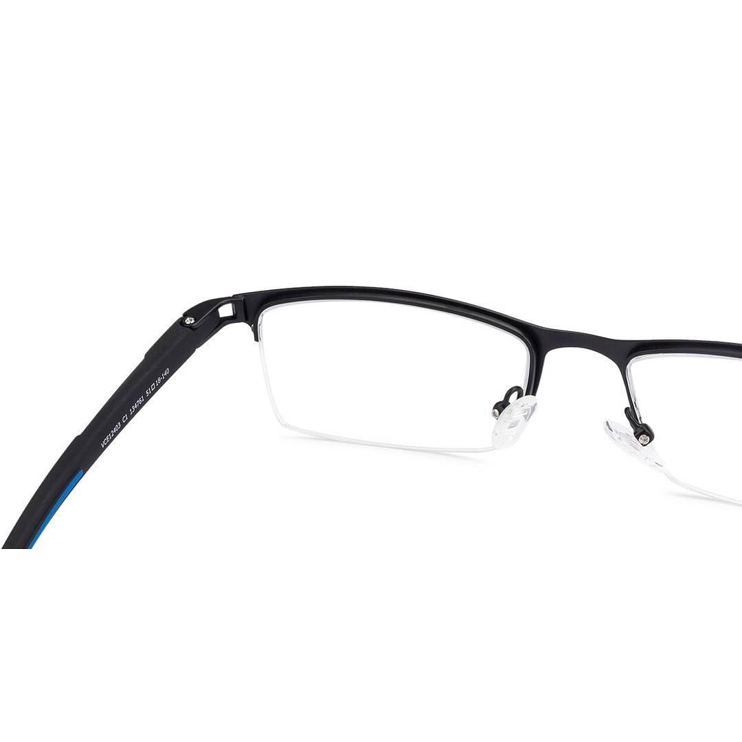 Lenskart Air Online Demi Half Rim Rectangle left side