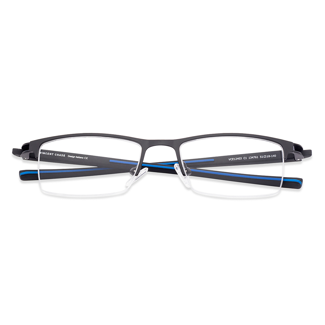 Lenskart Air Online Demi Half Rim Rectangle right side