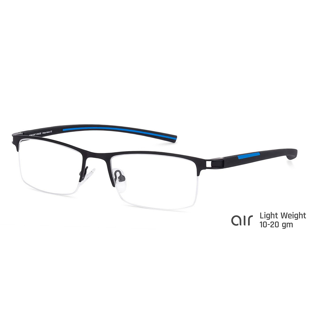 Lenskart Air Online Demi Half Rim Rectangle right side