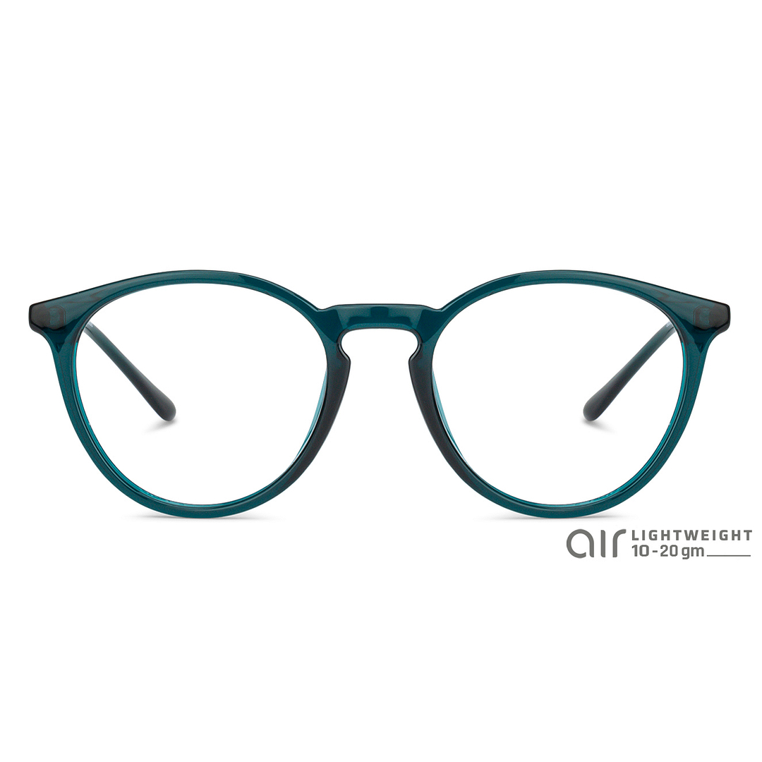 Lenskart Air Online Green Full Rim Round left side