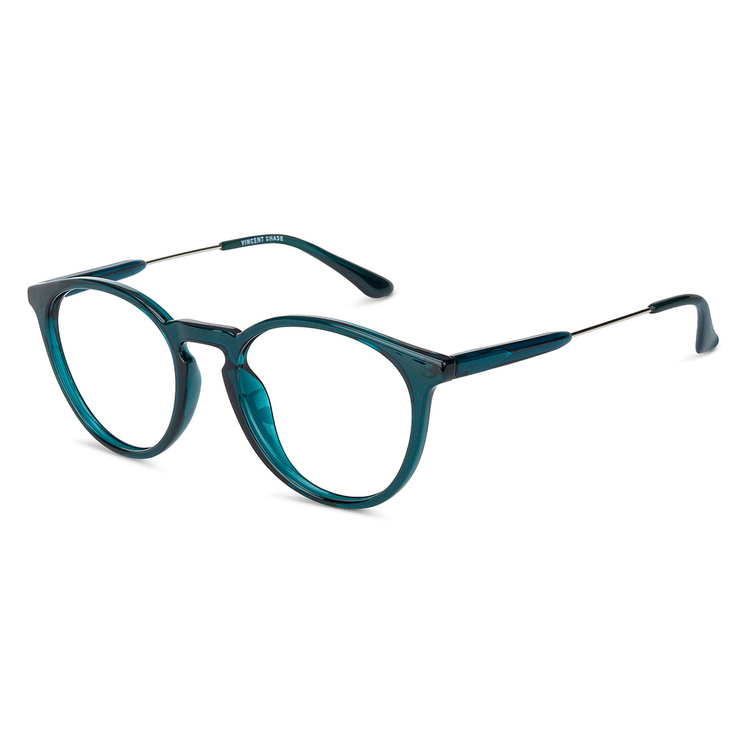 Lenskart Air Online Green Full Rim Round left side
