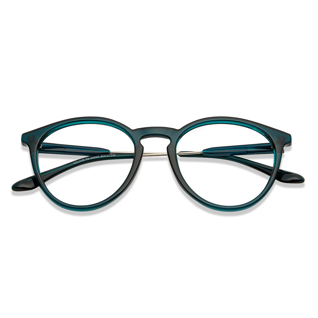 Lenskart Air Online Green Full Rim Round left side