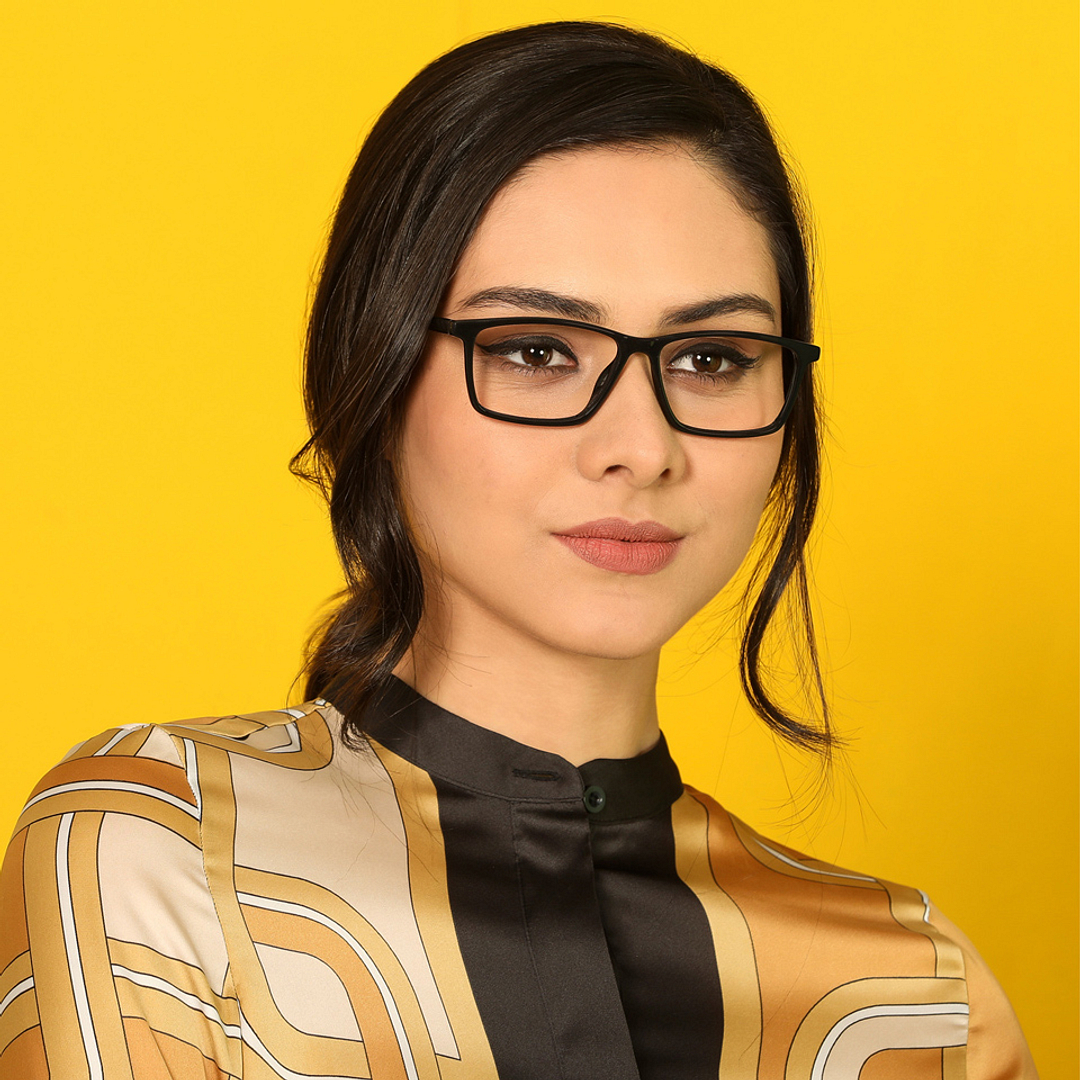 Lenskart Air Online Black Full Rim Rectangle left side
