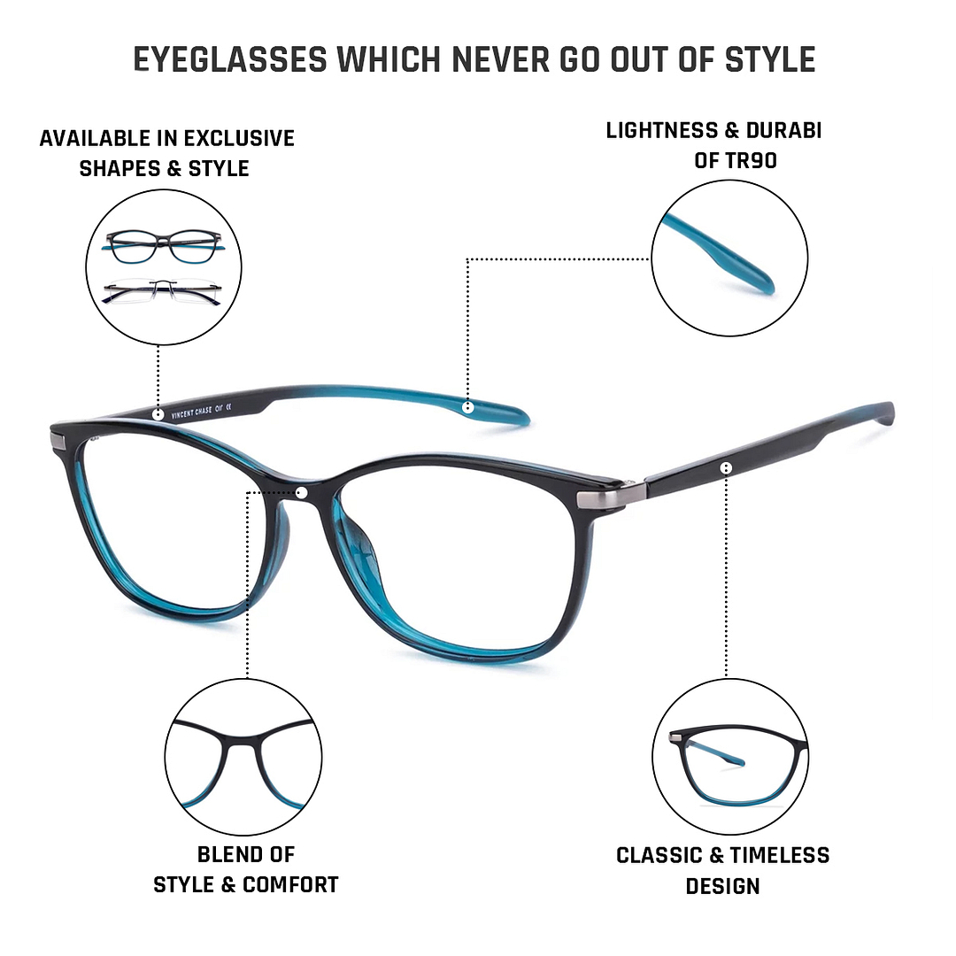 Lenskart Air Online Demi Full Rim Cat Eye left side