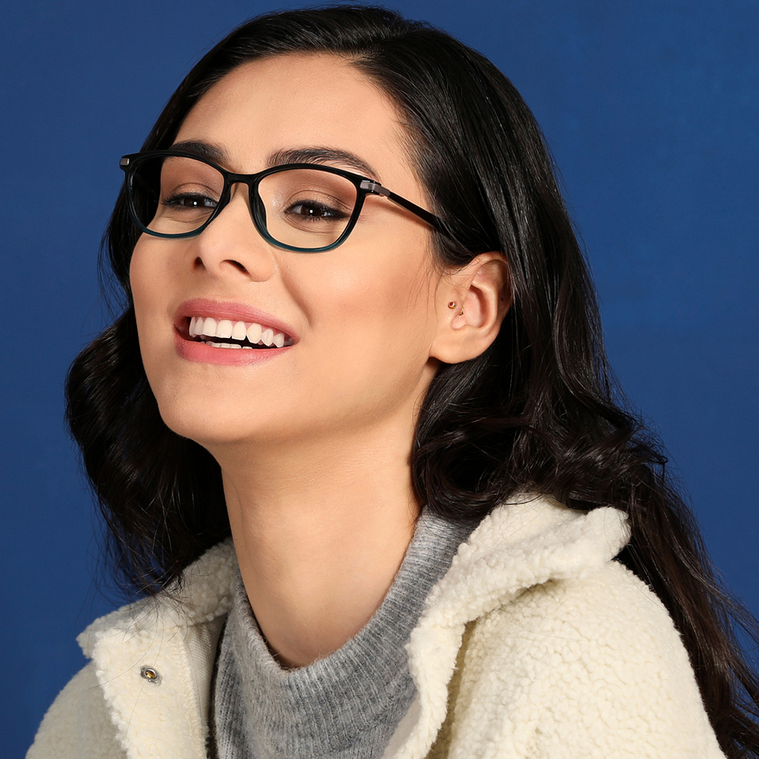 Lenskart Air Online Demi Full Rim Cat Eye left side